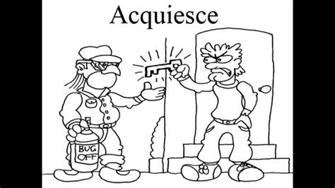 Acquiesce