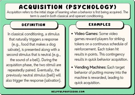 Acquisition example sentence