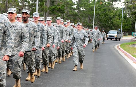 Active duty military personnel on a mission