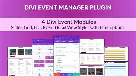 Adding Event to Divi