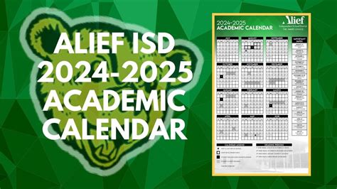 Additional Features of Alief Calendar