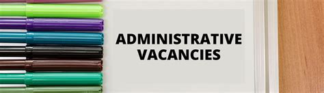 Admin Vacancies