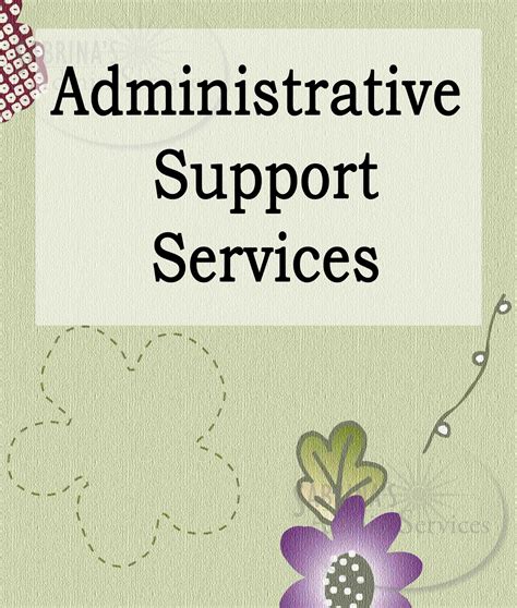 Administrative Support Services