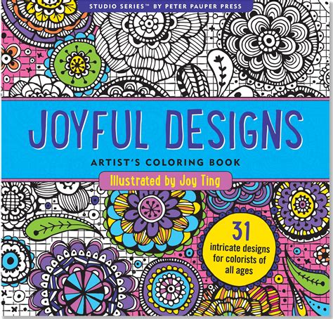 Adult coloring books featuring intricate designs