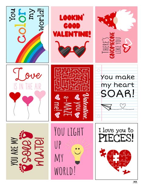 Adult Valentine printables