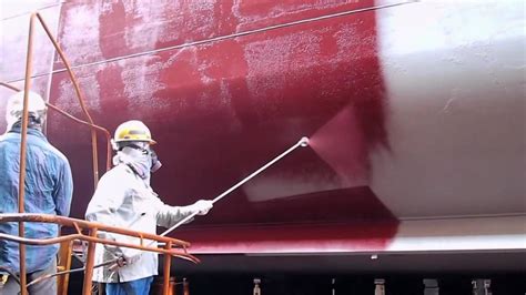 Advanced coating application on propeller shaft of HMS Queen Elizabeth