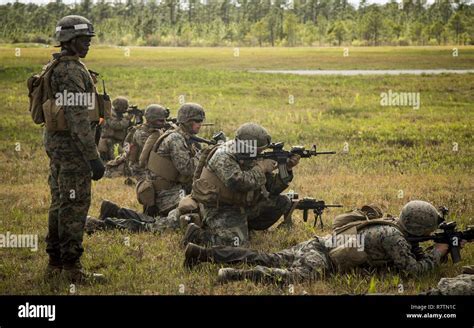 Soldiers Undergoing Live-Fire Training