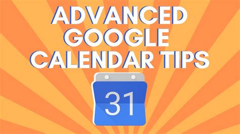 Advanced KIPP Calendar Tips