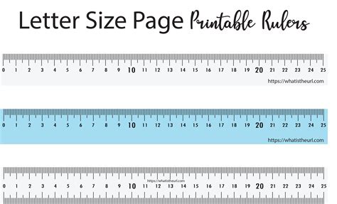 Advantages of Printable Rulers Over Traditional Rulers