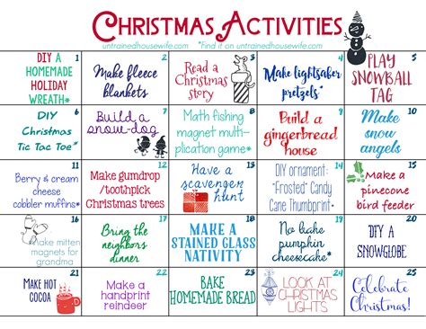 Advent Calendar Ideas