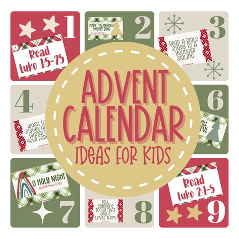 Advent Calendar Ideas for Individuals