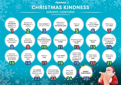 Advent Calendar Kindness