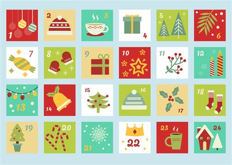 Advent Calendar Templates