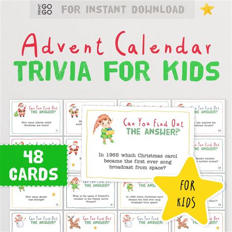 Advent Calendar Trivia