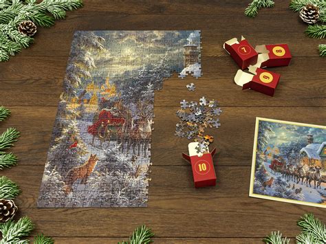 Advent Puzzle Calendar Fun for Adults