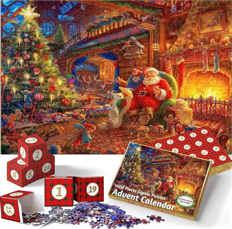 Advent Puzzle Calendars for Kids and Adults