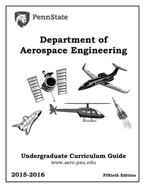 A comprehensive aerospace engineering curriculum is essential