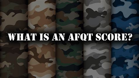 AFQT and ASVAB Test Image