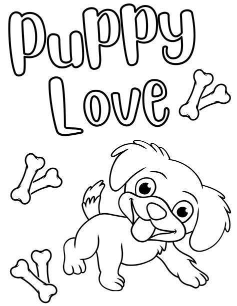 Printable dog coloring pages for different ages