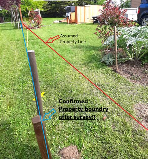 Agricultural posts marking property lines