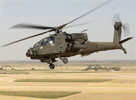 AH-64 Apache in Flight