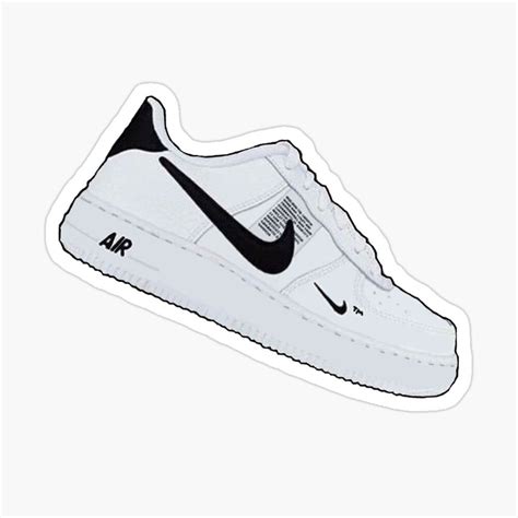 Air Force 1 Sneakers Stickers and Decals