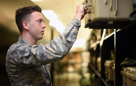 Air Force air crew members in action