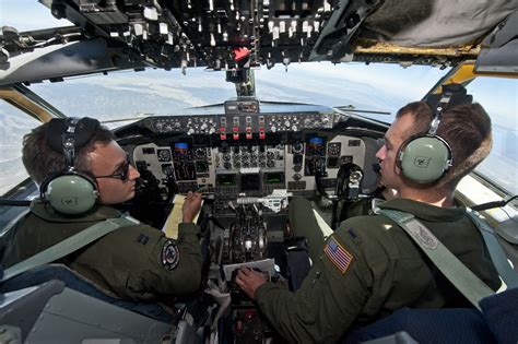 Air Force air crew members in training