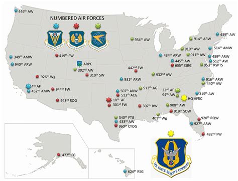 Air Force Base Map Daily Operations