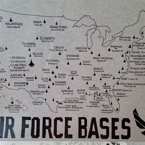 Air Force Base Map Design