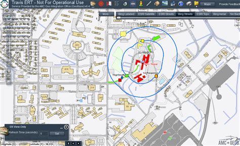 Air Force Base Map Emergency Response