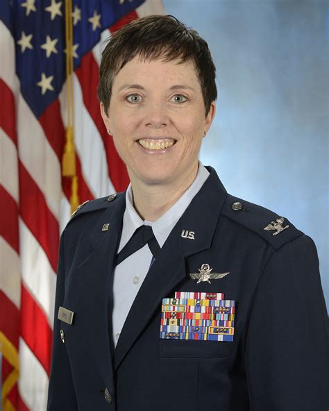 Air Force colonel in a leadership role