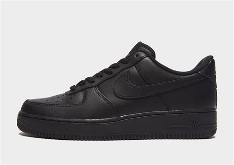 Air Force Ones in black