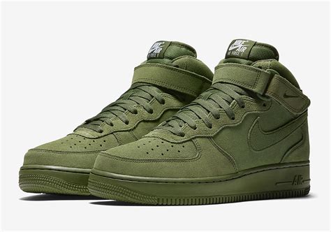 Air Force Ones in green