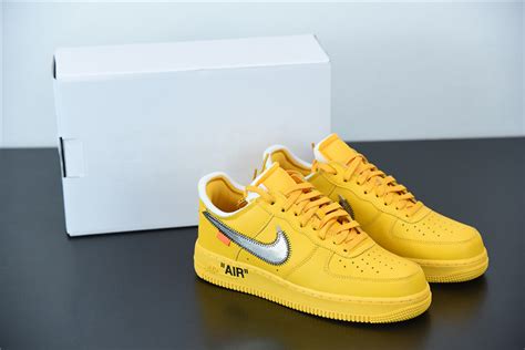 Air Force Ones in yellow