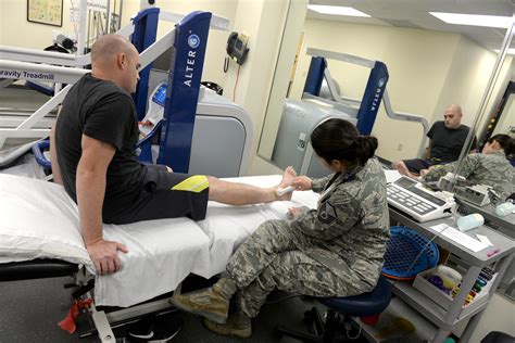 Air Force Physical Therapist in Fitness Center