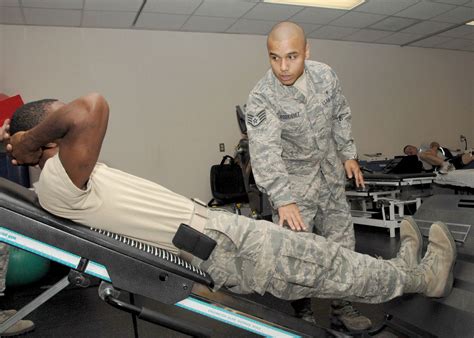 Air Force Physical Therapist in Hospital