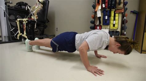 Air Force Push-up Exercise