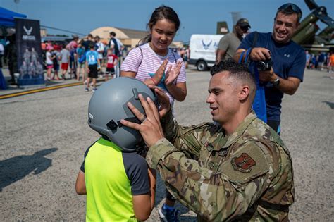 Air Force Recruiter in Uniform