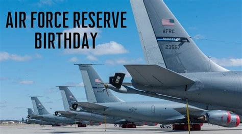 Air Force Reserve Birthday