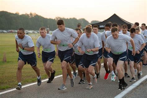 Air Force Running Exercise