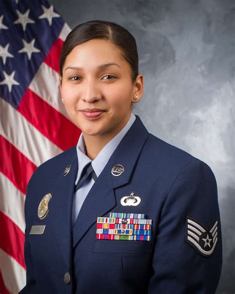 Air Force Staff Sergeant in uniform