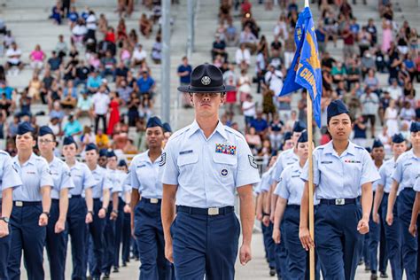 Air Force personnel in training