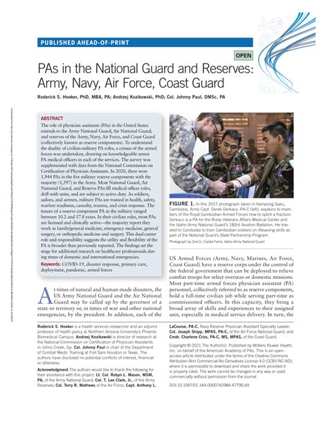 Air National Guard Physician Assistant Image 4