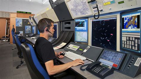 Air Traffic Controller at Work