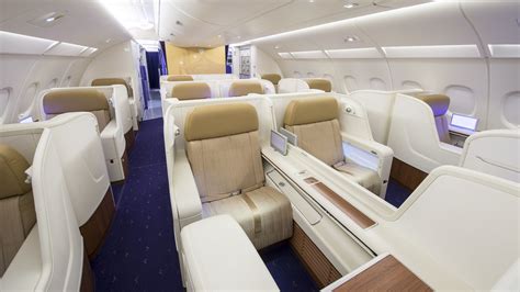 An image of the Airbus A380 cabin