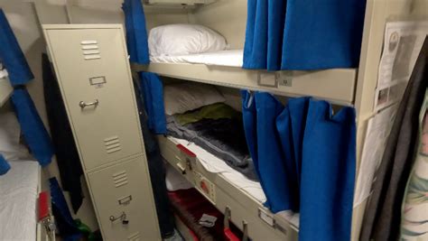 Aircraft carrier living quarters image