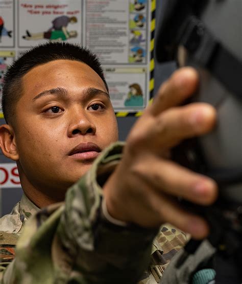 Aircrew Flight Equipment Specialist at work