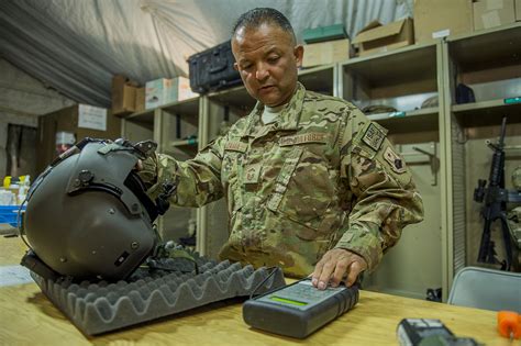 Aircrew Flight Equipment Specialist attending briefings