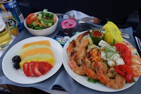 Airline meals long-haul